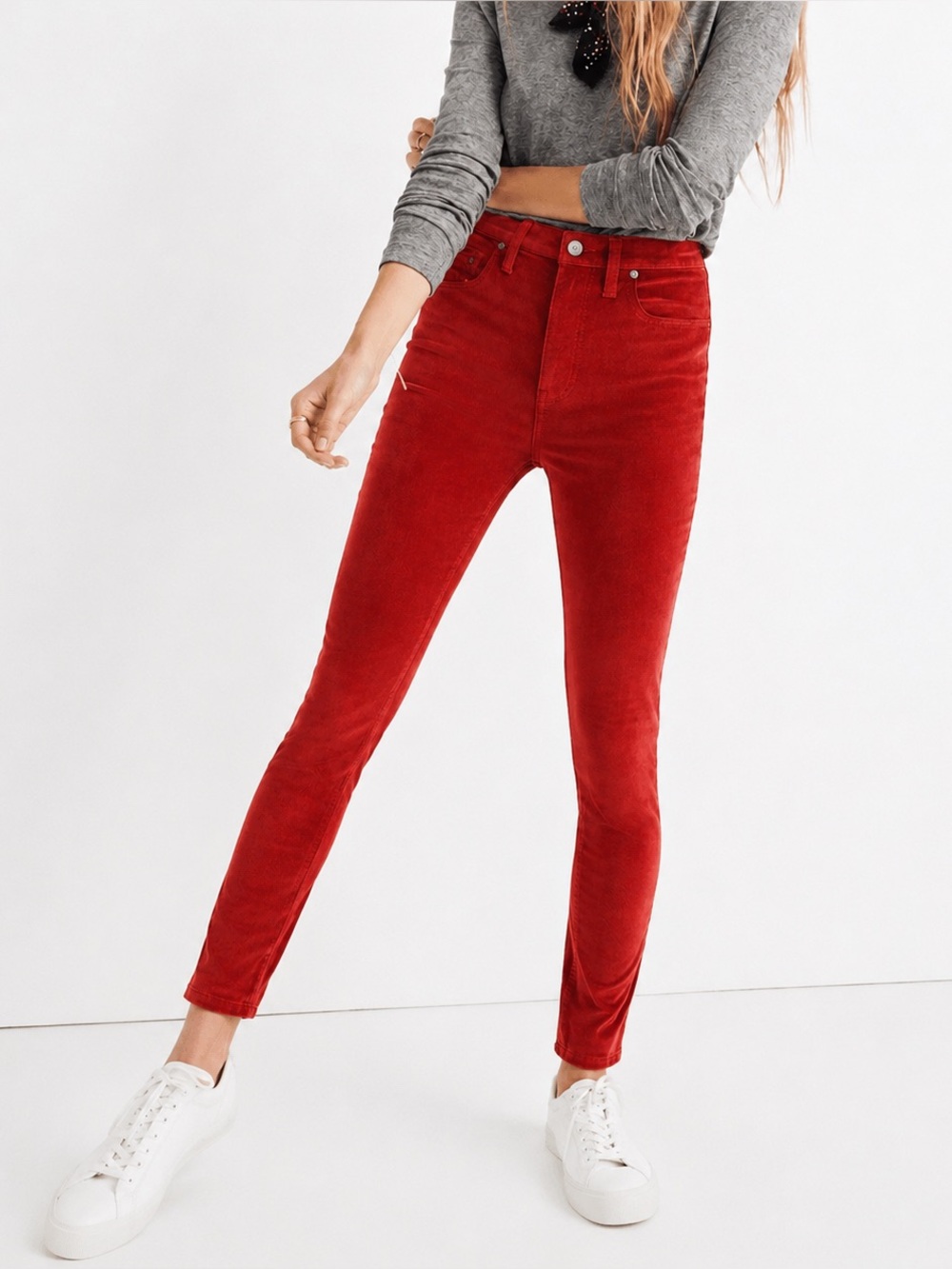Madewell Corduroy 10” High Rise Skinny